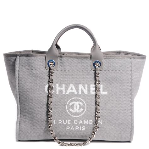 chanel canvas totes.